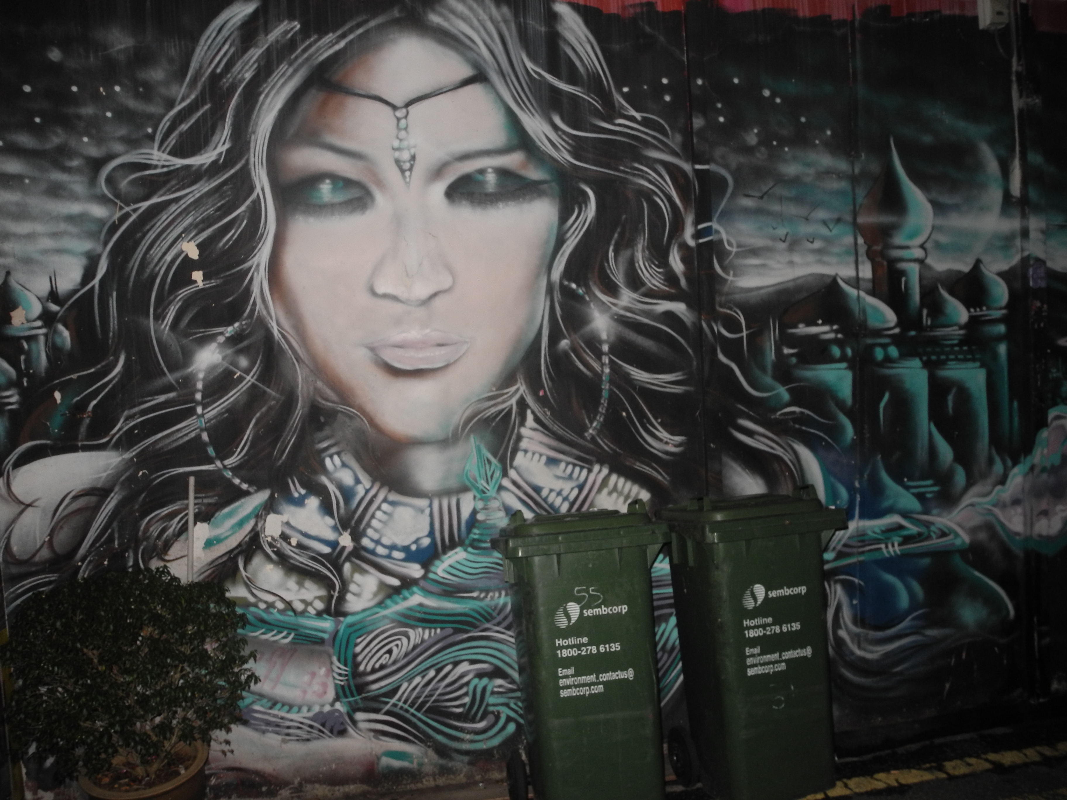 "Graffiti" in Singapore